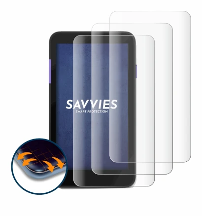 Immagine del dispositivo Zettle Terminal (by Paypal) con un'ampia varietà di protezioni per lo schermo.