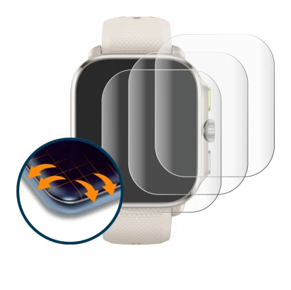 Immagine del dispositivo Huami Amazfit Cheetah (Square) con un'ampia varietà di protezioni per lo schermo.