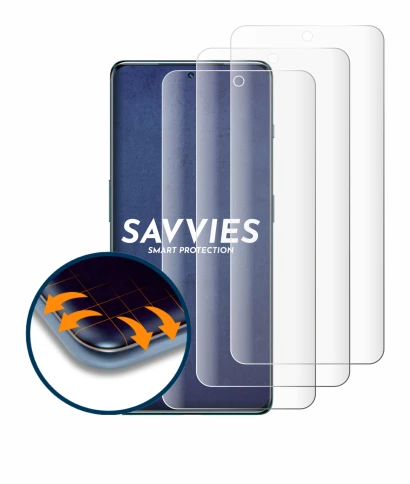 Immagine del dispositivo OnePlus Ace 3 Pro con un'ampia varietà di protezioni per lo schermo.