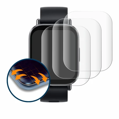 Immagine del dispositivo Xiaomi Redmi Watch 5 Active con un'ampia varietà di protezioni per lo schermo.