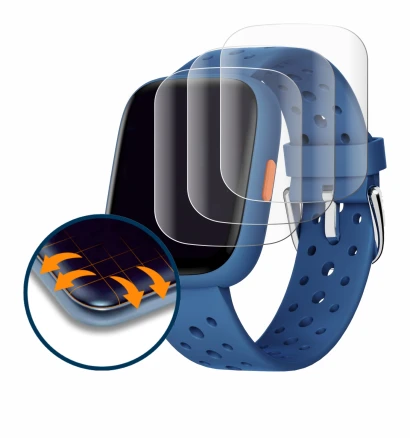 Immagine del dispositivo Biggerfive BW02 con un'ampia varietà di protezioni per lo schermo.
