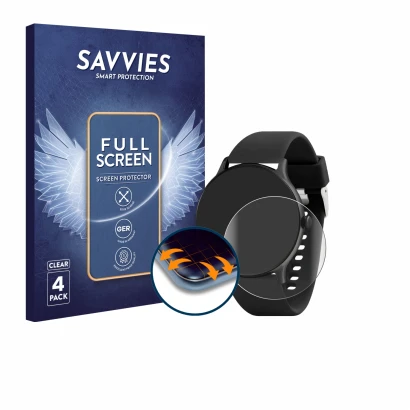 Parte frontale di una confezione del prodotto con il logo del marchio Savvies. Accanto è raffigurato il dispositivo Reflex Act