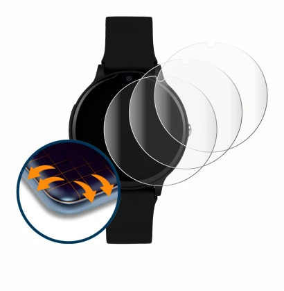 Immagine del dispositivo One2Track Connect One con un'ampia varietà di protezioni per lo schermo.