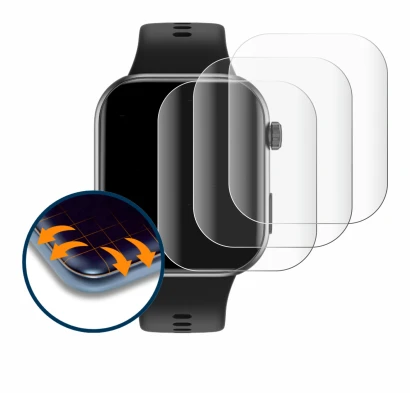 Immagine del dispositivo Honor Choice InFoWear Watch 2i con un'ampia varietà di protezioni per lo schermo.