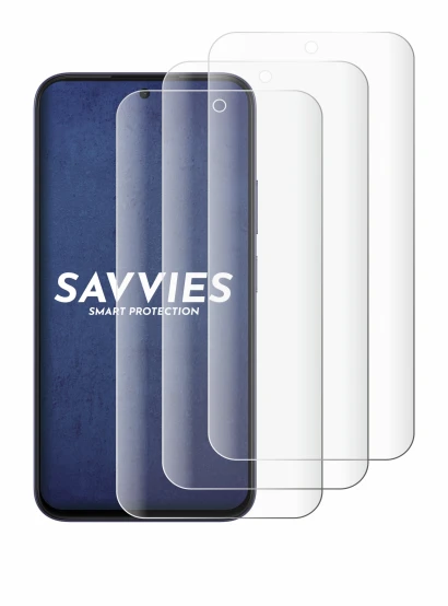Immagine del dispositivo Oppo A6k con un'ampia varietà di protezioni per lo schermo.