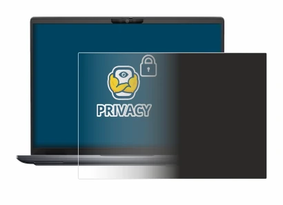 Immagine del dispositivo Dell Latitude 7340 con un'ampia varietà di protezioni per lo schermo.