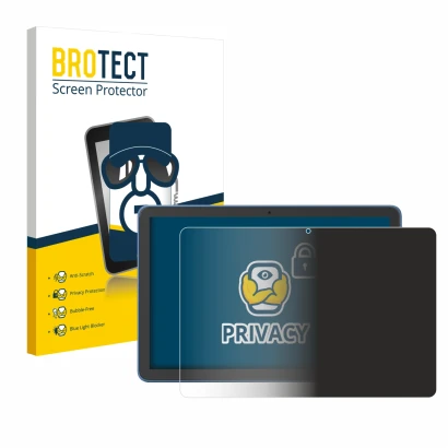 Parte frontale di una confezione del prodotto con il logo del marchio BROTECT. Accanto è raffigurato il dispositivo Amazon Fir