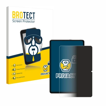 Parte frontale di una confezione del prodotto con il logo del marchio BROTECT. Accanto è raffigurato il dispositivo Xiaomi Red