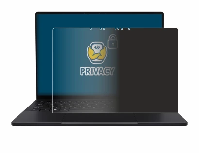 Immagine del dispositivo ASUS ProArt PX13 con un'ampia varietà di protezioni per lo schermo.