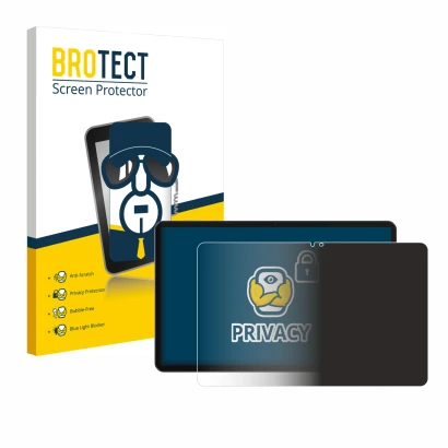 Parte frontale di una confezione del prodotto con il logo del marchio BROTECT. Accanto è raffigurato il dispositivo Honor Pad 