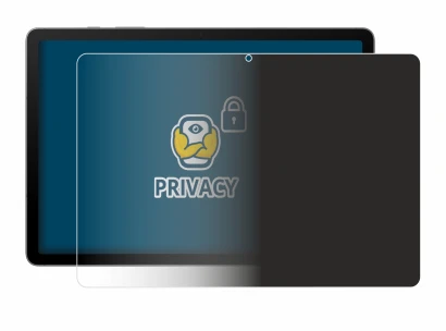 Immagine del dispositivo Samsung Galaxy Tab S10 Lite con un'ampia varietà di protezioni per lo schermo.