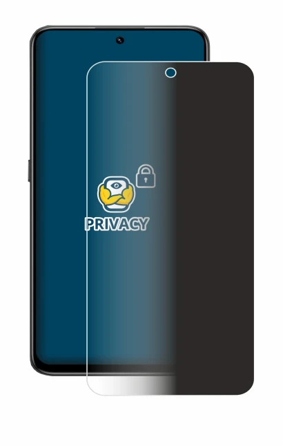 Immagine del dispositivo Honor 400 Smart 4G con un'ampia varietà di protezioni per lo schermo.