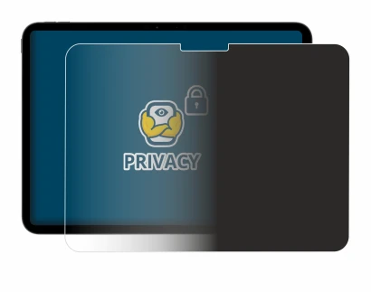 Immagine del dispositivo Apple iPad Pro 11" 2025 (in formato orizzontale) con un'ampia varietà di protezioni per lo schermo.