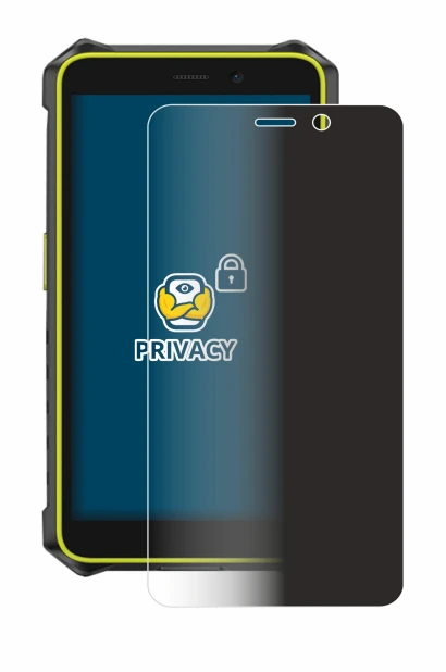 Immagine del dispositivo Ulefone RugKing 2 Pro con un'ampia varietà di protezioni per lo schermo.