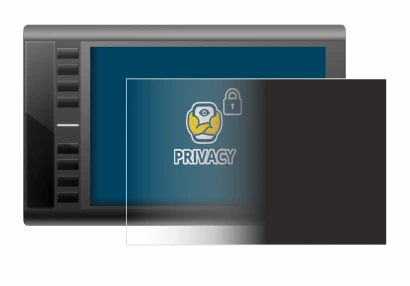 Immagine del dispositivo Ugee M708 con un'ampia varietà di protezioni per lo schermo.