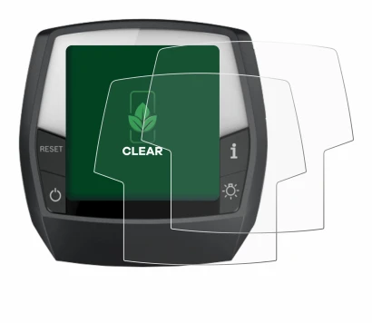 Immagine del dispositivo Bosch Intuvia Active Line con un'ampia varietà di protezioni per lo schermo.