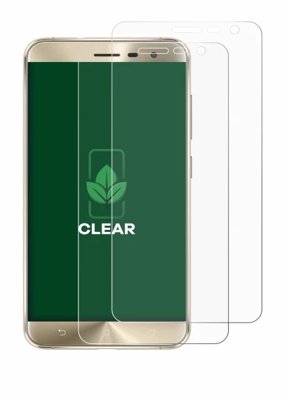 Immagine del dispositivo ASUS ZenFone 3 ZE552KL con un'ampia varietà di protezioni per lo schermo.