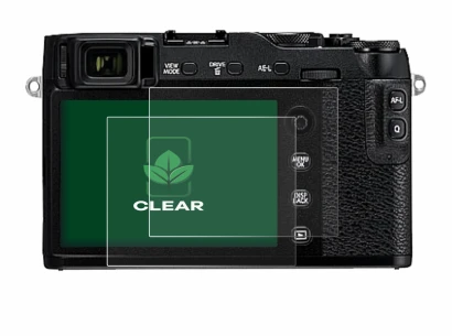 Immagine del dispositivo Fujifilm X-E3 con un'ampia varietà di protezioni per lo schermo.
