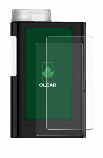 Immagine del dispositivo Mylife YpsoPump con un'ampia varietà di protezioni per lo schermo.