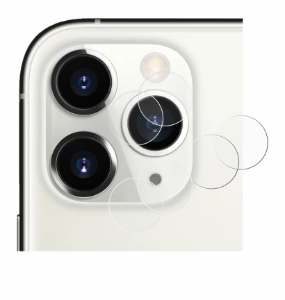 Immagine del dispositivo Apple iPhone 11 Pro (SOLO Fotocamera) con un'ampia varietà di protezioni per lo schermo.