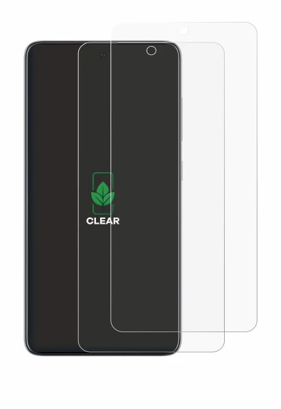 Immagine del dispositivo Samsung Galaxy A51 con un'ampia varietà di protezioni per lo schermo.