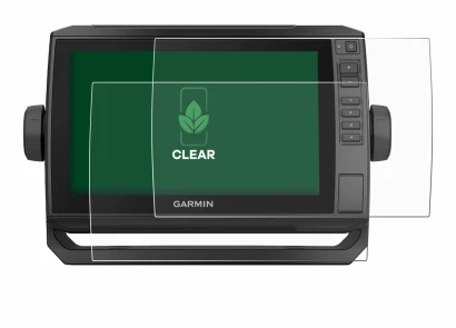 Immagine del dispositivo Garmin ECHOMAP UHD 92sv con un'ampia varietà di protezioni per lo schermo.