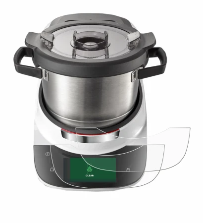 Immagine del dispositivo Bosch Cookit con un'ampia varietà di protezioni per lo schermo.
