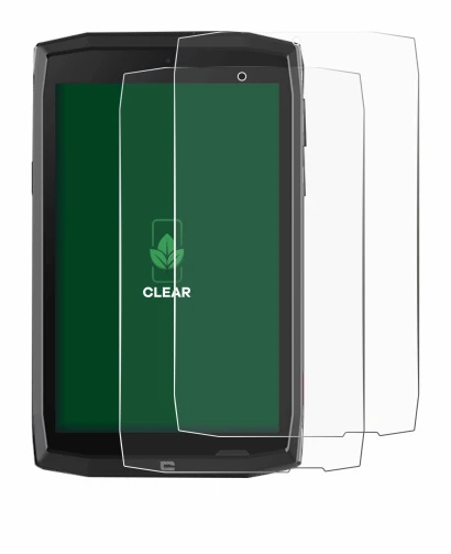 Immagine del dispositivo Crosscall Core T4 con un'ampia varietà di protezioni per lo schermo.