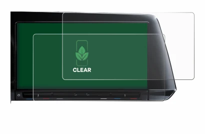 Immagine del dispositivo Volkswagen Golf 8 2020 Discover Pro 10" 2020 con un'ampia varietà di protezioni per lo schermo.