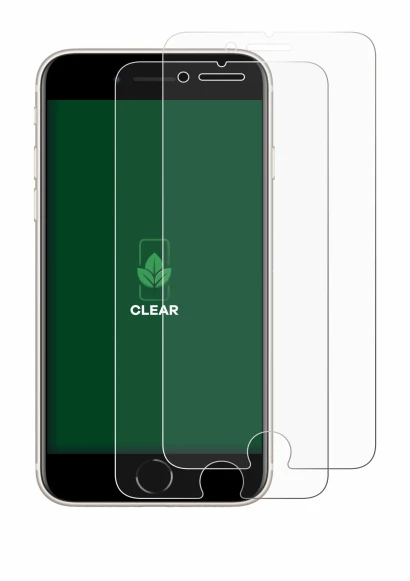 Immagine del dispositivo Apple iPhone SE 3 2022 con un'ampia varietà di protezioni per lo schermo.