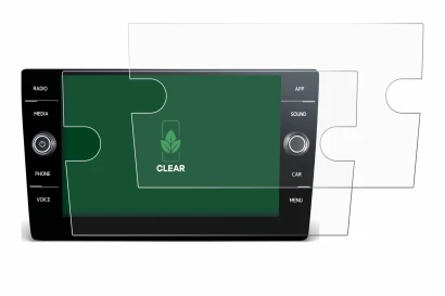 Immagine del dispositivo Volkswagen T6 2021 Discover Media 8" con un'ampia varietà di protezioni per lo schermo.