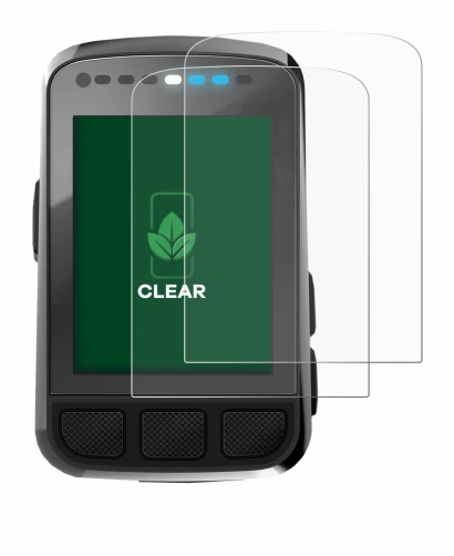 Immagine del dispositivo Wahoo Elemnt Bolt V2 GPS con un'ampia varietà di protezioni per lo schermo.