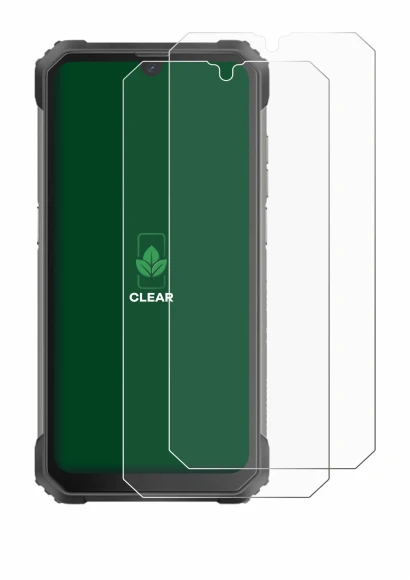 Immagine del dispositivo Blackview BV8800 con un'ampia varietà di protezioni per lo schermo.