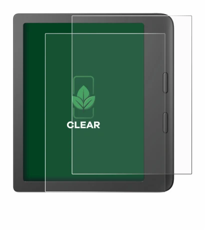 Immagine del dispositivo Tolino Vision 6 con un'ampia varietà di protezioni per lo schermo.