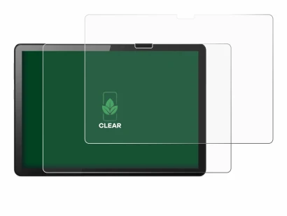 Immagine del dispositivo Lenovo Tab M10 (3a Gen.) con un'ampia varietà di protezioni per lo schermo.