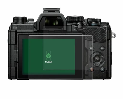 Immagine del dispositivo Olympus OM System OM-5 con un'ampia varietà di protezioni per lo schermo.