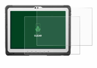 Immagine del dispositivo Panasonic Toughbook FZ-A3 con un'ampia varietà di protezioni per lo schermo.