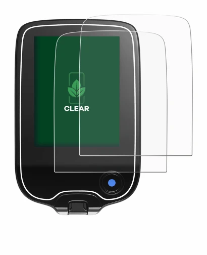 Immagine del dispositivo Freestyle Libre 3 con un'ampia varietà di protezioni per lo schermo.