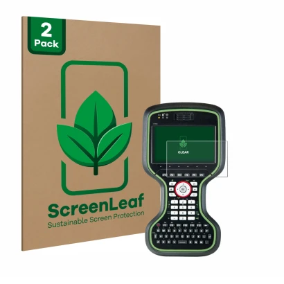 Parte frontale di una confezione del prodotto con il logo del marchio ScreenLeaf. Accanto è raffigurato il dispositivo Leica C