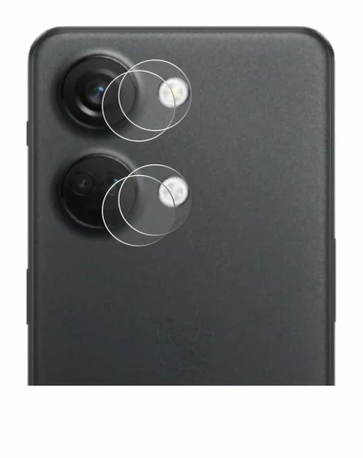 Immagine del dispositivo OnePlus Nord 3 5G (SOLO Fotocamera) con un'ampia varietà di protezioni per lo schermo.