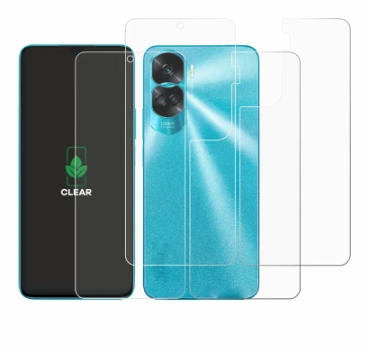 Immagine del dispositivo Honor 90 Lite (Fronte+Retro) con un'ampia varietà di protezioni per lo schermo.
