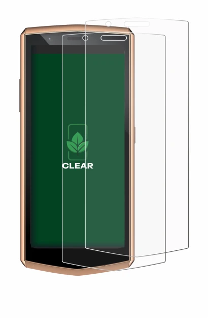 Immagine del dispositivo Cubot Pocket 3 con un'ampia varietà di protezioni per lo schermo.