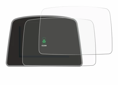 Immagine del dispositivo PowaKaddy C2i con un'ampia varietà di protezioni per lo schermo.