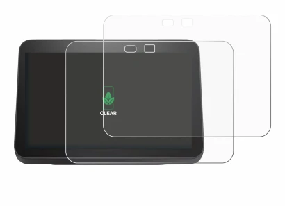 Immagine del dispositivo Amazon Echo Show 8 2023 (3a Gen.) con un'ampia varietà di protezioni per lo schermo.