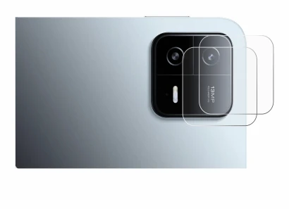 Immagine del dispositivo Xiaomi Pad 6 (SOLO Fotocamera) con un'ampia varietà di protezioni per lo schermo.