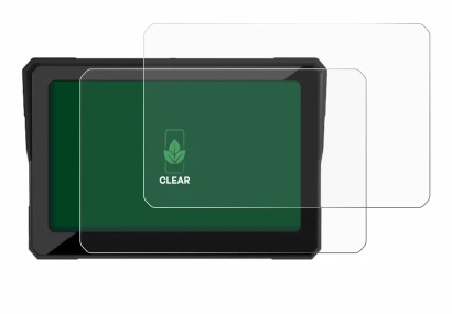 Immagine del dispositivo Carpuride W702 7" con un'ampia varietà di protezioni per lo schermo.