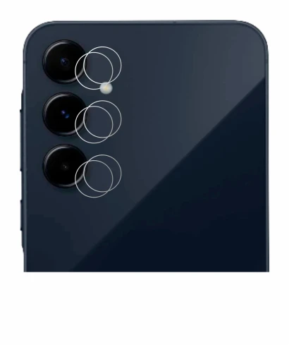 Immagine del dispositivo Samsung Galaxy A35 5G (SOLO Fotocamera) con un'ampia varietà di protezioni per lo schermo.