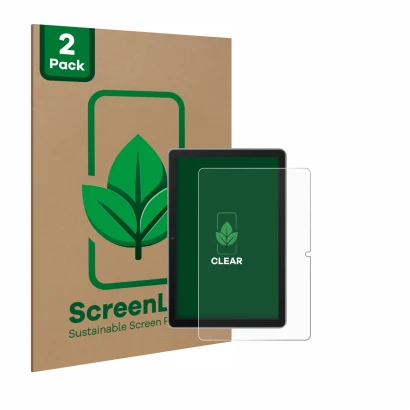 Parte frontale di una confezione del prodotto con il logo del marchio ScreenLeaf. Accanto è raffigurato il dispositivo Blackvi