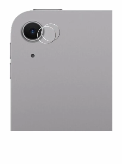 Immagine del dispositivo Apple iPad Air 13" M2 WiFi 2024 (SOLO Fotocamera) con un'ampia varietà di protezioni per lo schermo.