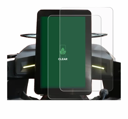 Immagine del dispositivo CFMOTO 800NK Advanced con un'ampia varietà di protezioni per lo schermo.
